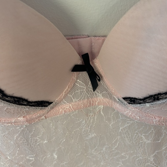 Blush lace pink lingerie - Picture 4 of 10